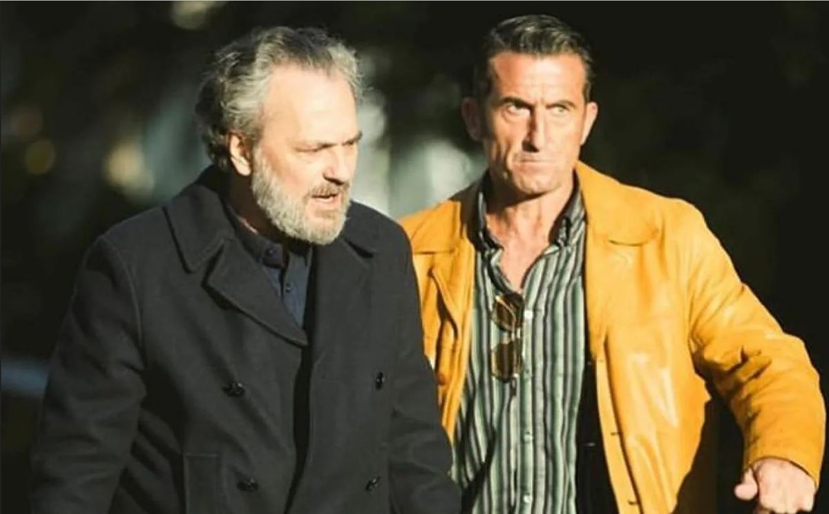 Cómo se llevan José Coronado y Luis Zahera. Cómo se llevan José Coronado y Luis Zahera.