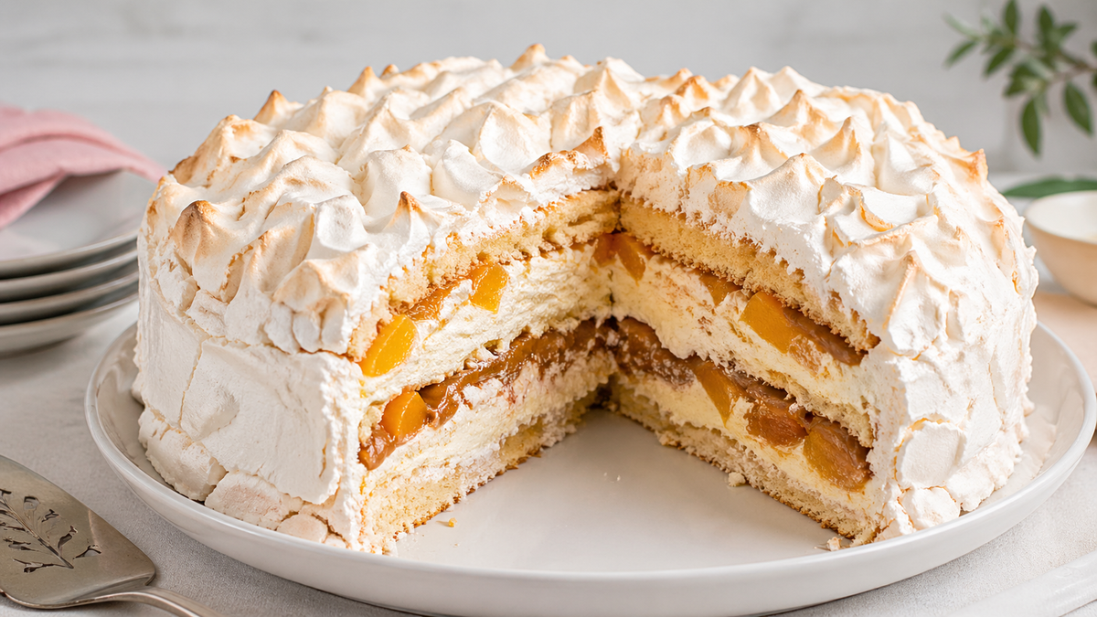 La torta chajá es un postre que tiene una receta sencilla y económica.