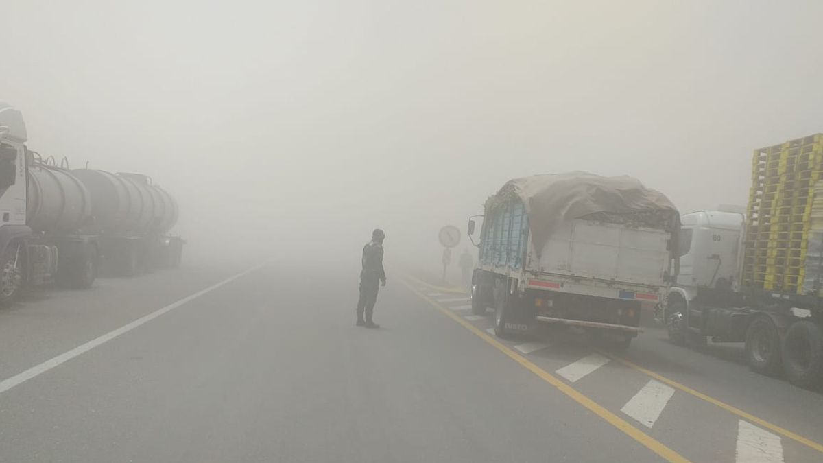 Estos fueron los estragos que el Zonda causó este viernes en la zona del Valle de Uco, donde se interrumpió la circulación en la ruta 40. Estos fueron los estragos que el Zonda causó este viernes en la zona del Valle de Uco, donde se interrumpió la circulación en la ruta 40.