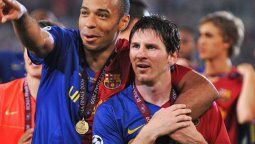 Henry reveló una jugada que nadie sabía de Lionel Messi