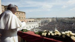 El mensaje del Papa el domingo de Pascua incluyó a Siria