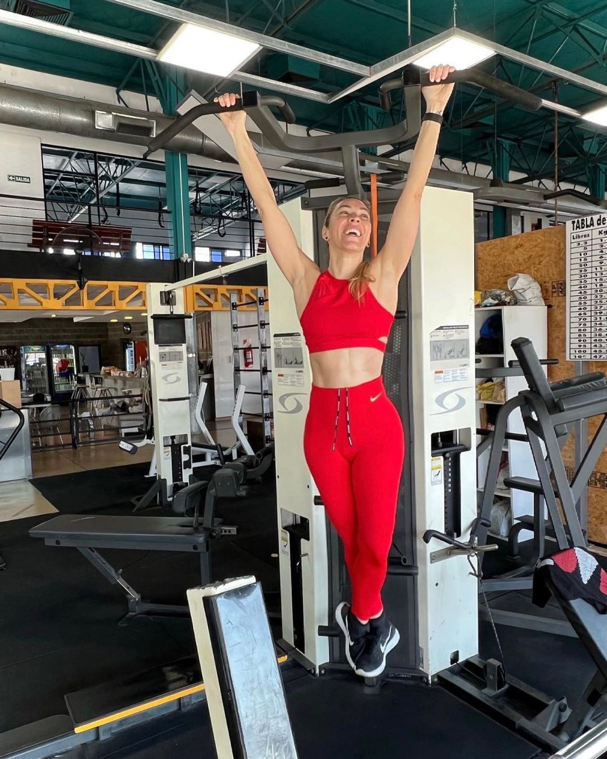 La tremenda foto de Geraldine La Rosa, ex de Gallardo, en calcitas que detonó Instagram.