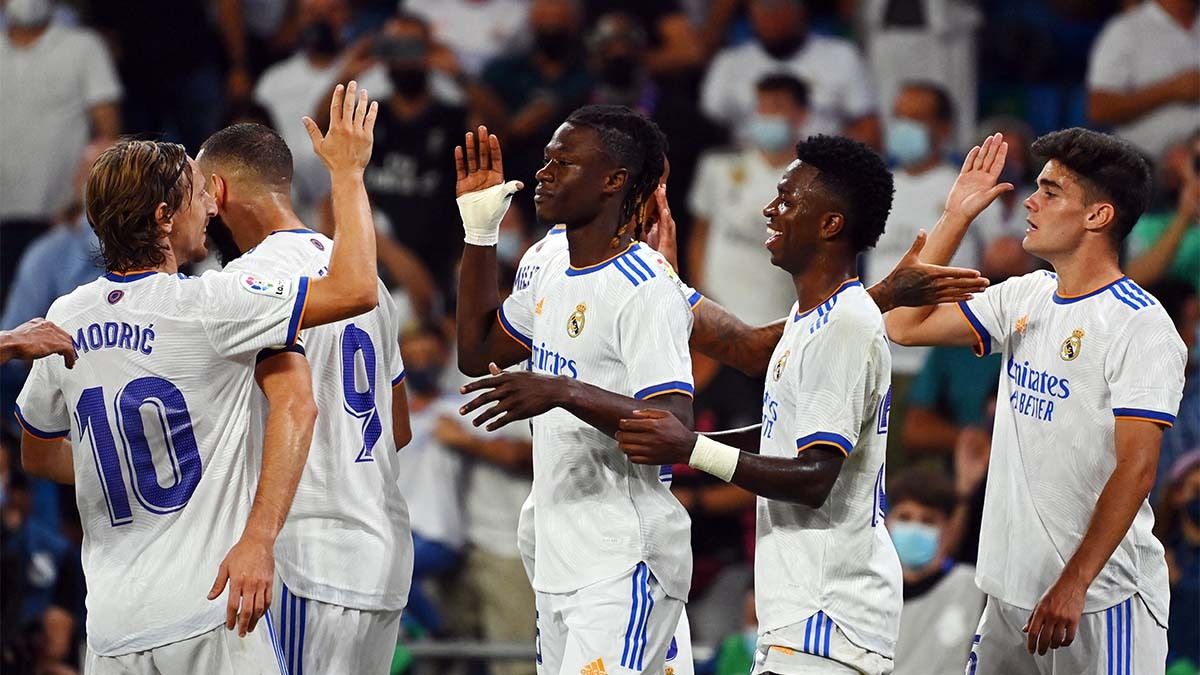 Real Madrid goleó al Celta en la vuelta al Bernabéu