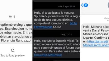 Publicidad electoral por SMS: por qué nos llegan mensajes de candidatos al celular