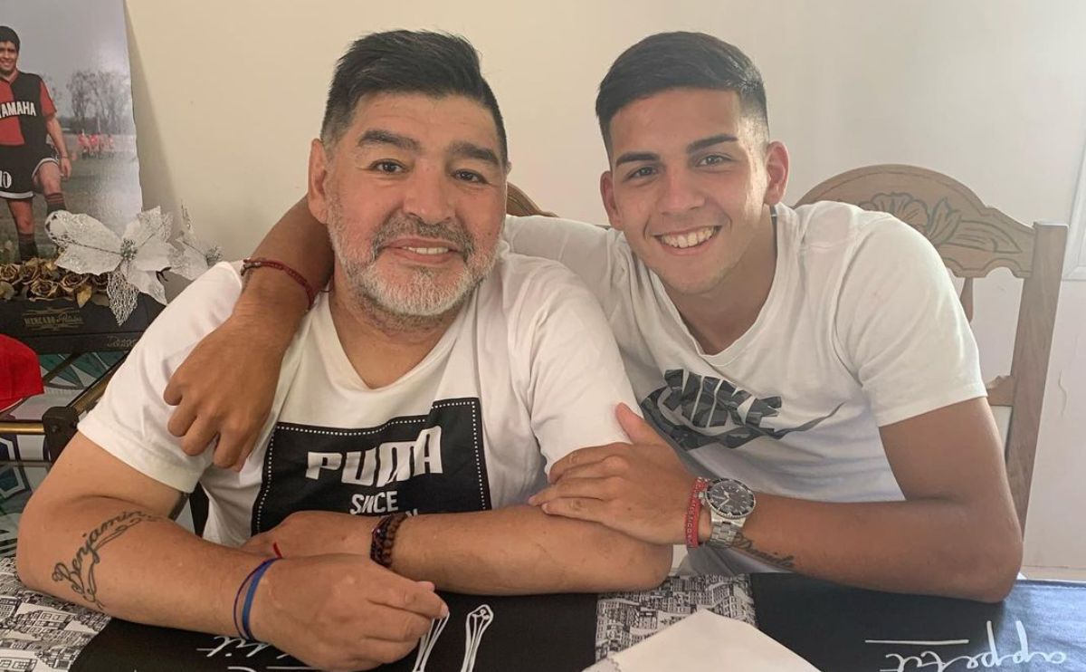 Hernán López Muñoz, el sobrino de Maradona que jugará en Godoy Cruz