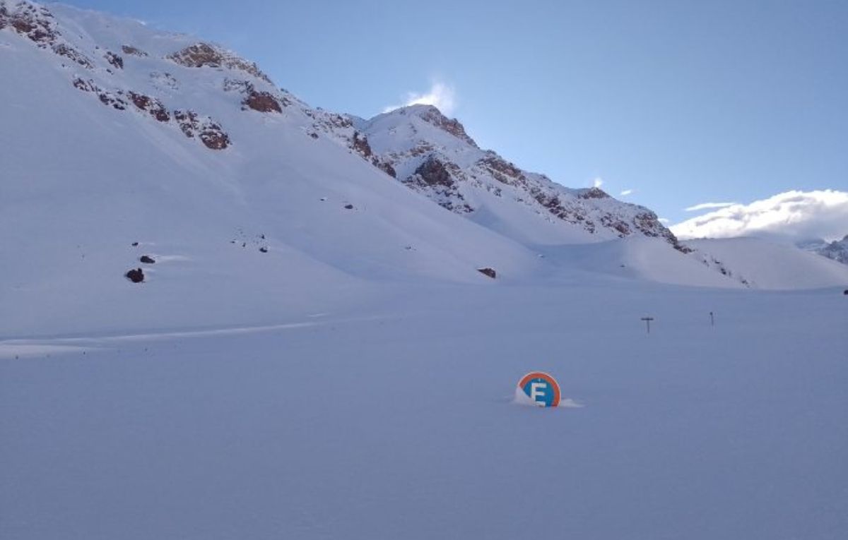 Cierran un área del Parque Aconcagua por peligro de aludes.