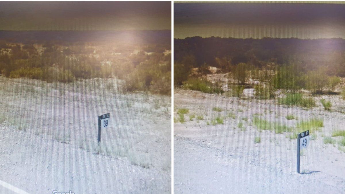 Los cuerpos estaban a 10 kilómetros de distancia.