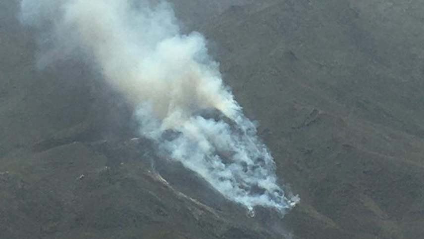 Brigadistas lograron contener un incendio forestal en Tupungato