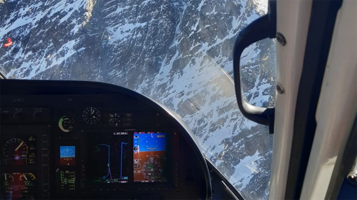 Los andinistas subieron por la Súper Canaleta en el Cerro Rincón, en Vallecitos.