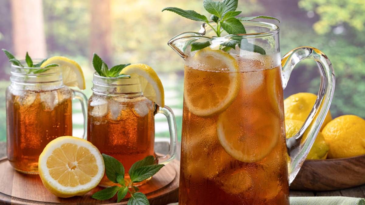 El té helado para bajar de peso en verano.