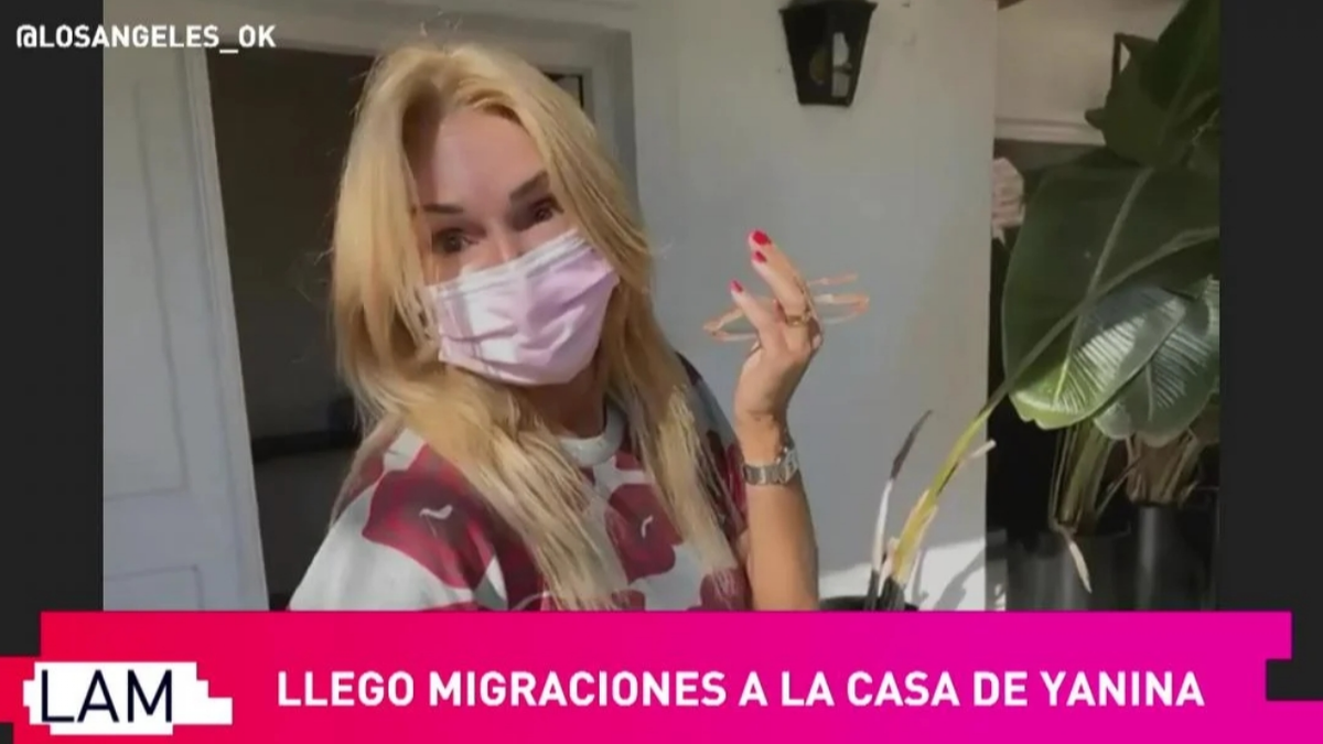 ¡Insólito! Yanina Latorre salía en vivo y llegó a controlarla la Gendarmería