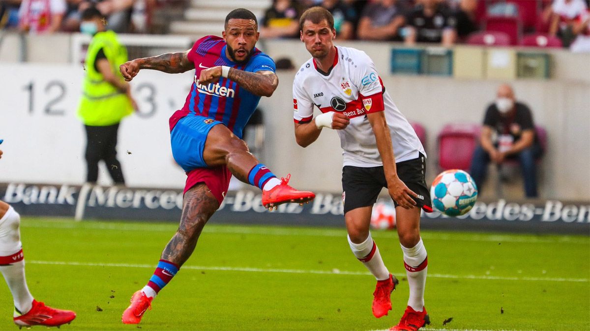 El gol de Depay para el Barcelona es tendencia en las redes