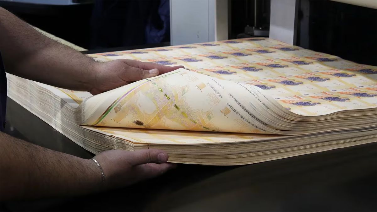 Casa de la Moneda. Billetes.