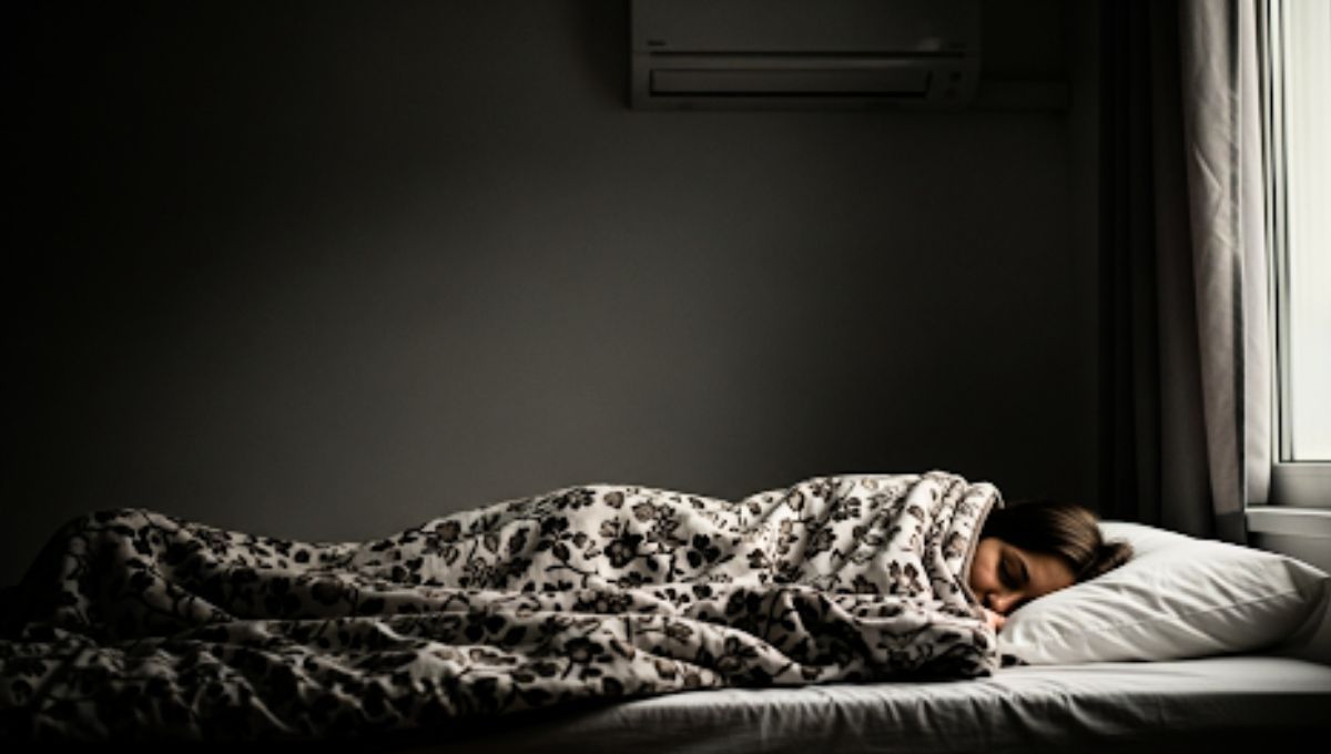 La temperatura en la que esté el aire acondicionado puede influir en la calidad del descanso