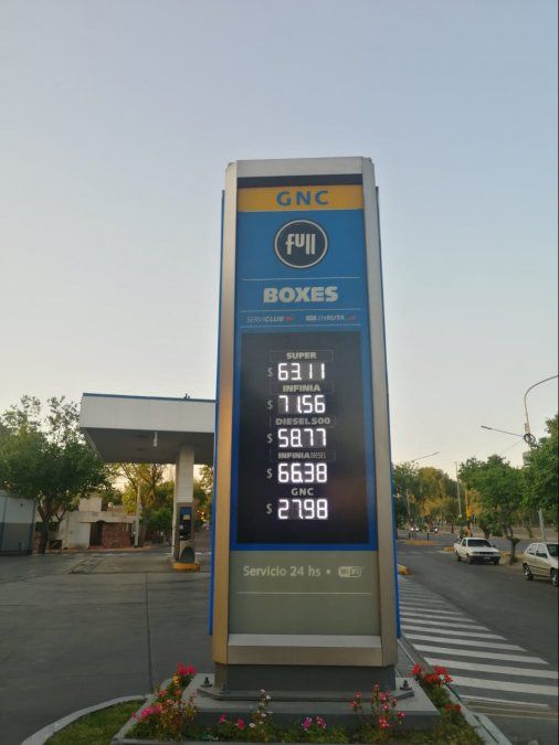 YPF subió los combustibles un 3,5% en promedio: estos son los precios en Mendoza