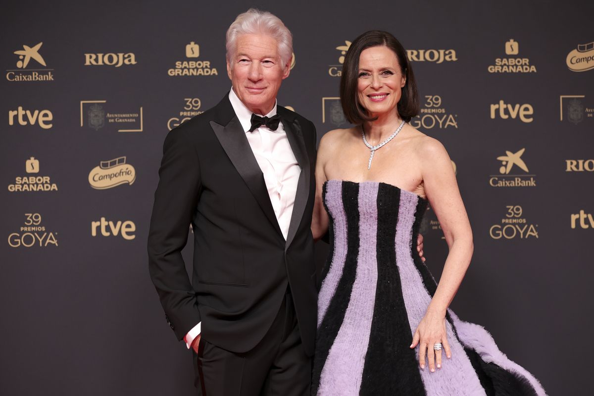 Richard Gere y Aitana Sánchez Gijón. Richard Gere y Aitana Sánchez Gijón.