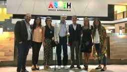 Julio Le Parc visitó ARTEH