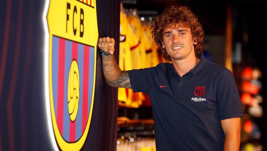 Así conoció Griezmann a sus nuevos compañeros del Barcelona