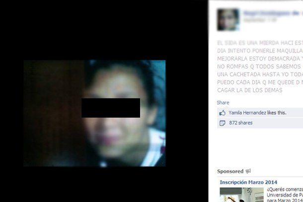 Publicó en Facebook que tiene el virus HIV y aseguró que muchos se irán conmigo: está en Rosario