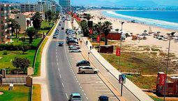 La Avendia del Mar, en La Serena. La Avendia del Mar, en La Serena.