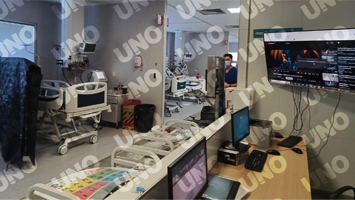 Los médicos y enfermeros circulan de manera constante por el pasillo de la terapia intensiva del Hospital Central. Ningún testigo dijo haber visto la violación. Los médicos y enfermeros circulan de manera constante por el pasillo de la terapia intensiva del Hospital Central. Ningún testigo dijo haber visto la violación.