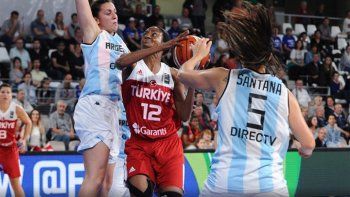 Repechaje olímpico: las chicas argentinas no pudieron con Turquía