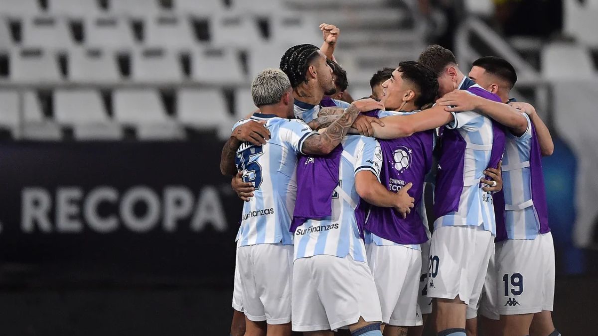 Racing Club no para de festejar. Tras ganar la Copa Sudamericana