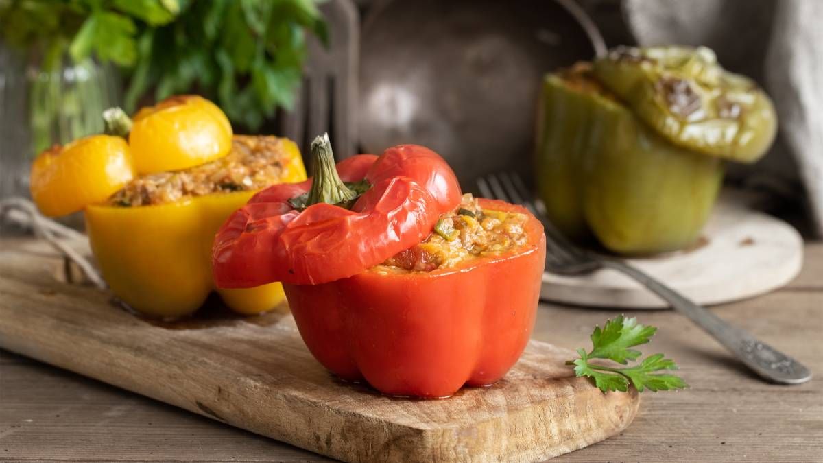 Recetas: aprende a preparar Pimientos rellenos de carne y arroz, ideales para otoño. Foto: gentileza nestle. Recetas: aprende a preparar Pimientos rellenos de carne y arroz, ideales para otoño. Foto: gentileza nestle.