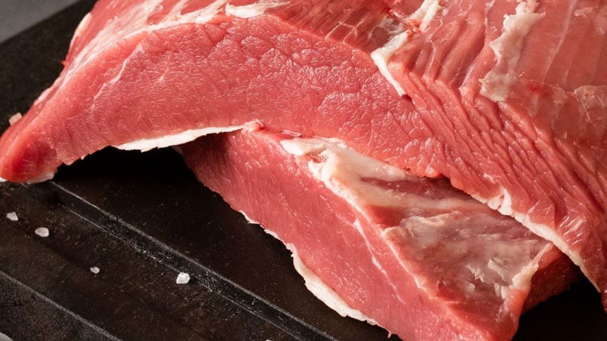 La tapa de asado es un corte de carne magro