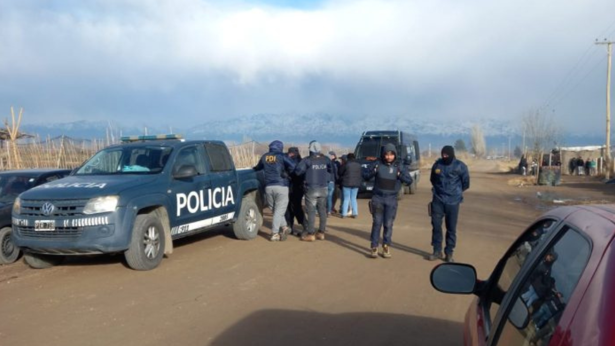 Participaron 80 efectivos policiales. Participaron 80 efectivos policiales.