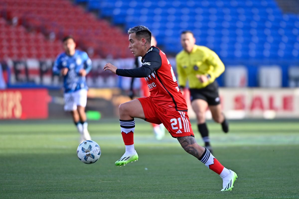 Esequiel Barco fue uno de los titulares de River