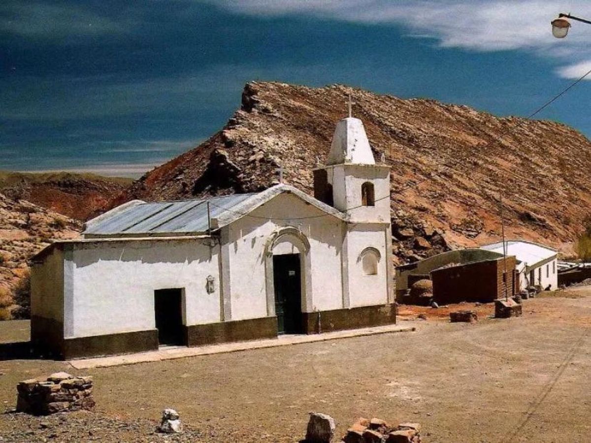 La capilla de El Angosto. La capilla de El Angosto.