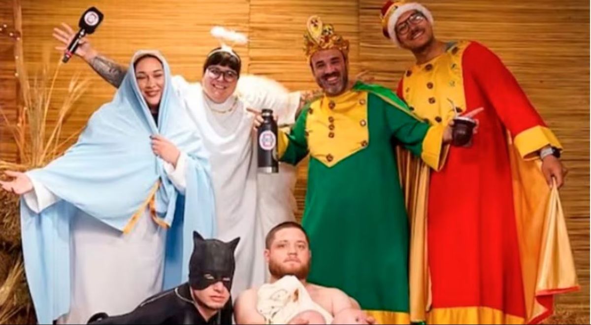 Ofensivo y repudiable. El canal de streaming Olga se mofó de la fe católica parodiando de muy mal gusto a Jesús en un pesebre viviente.&nbsp;