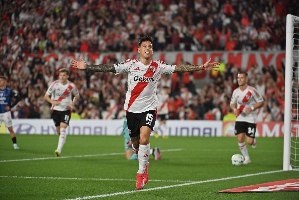 River se aseguró el primer puesto en el grupo B de la Copa Libertadores
