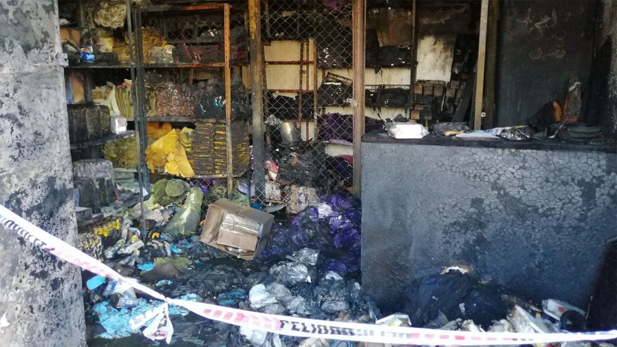 Incendiaron un depósito de Guaymallén y para el intendente 