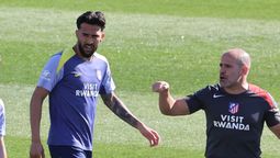 Nicolás González se lesionó en un entrenamiento y generó alarmas en los cuerpos técnicos&nbsp; del Atlético de Madrid y la Selección Argentina.