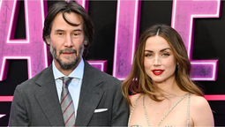 Keanu Reeves y Ana de Armas. Los dos actores sobresalen en Ballerina.