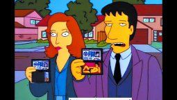 Los Simpson se unen a la fiebre por los Expedientes X