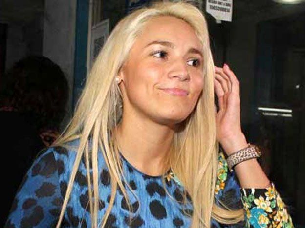 Rocío Oliva fue detenida por la denuncia de robo hecha por Maradona