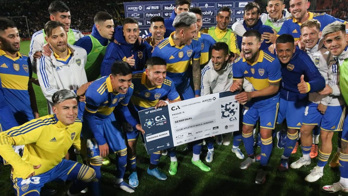 Boca le ganó a Quilmes y es semifinalista de la Copa Argentina
