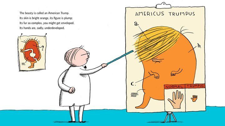 Trump, un regalo semi envenenado para los caricaturistas