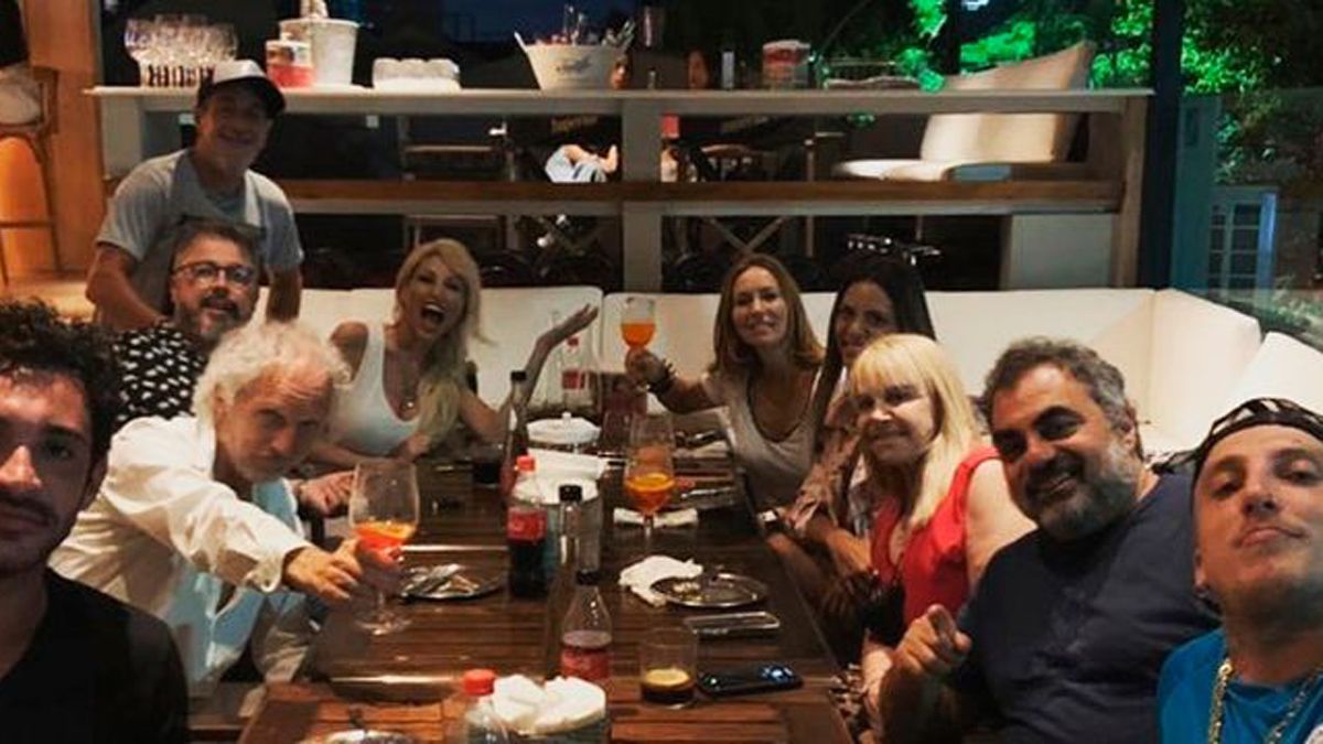 Los participantes de Masterchef Celebrity se juntaron a cenar.