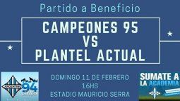 El Boli y un imperdible partido a beneficio