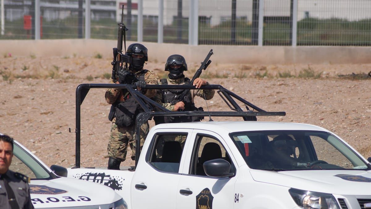 El último traslado de presos que organizó el sistema provincial. El último traslado de presos que organizó el sistema provincial.