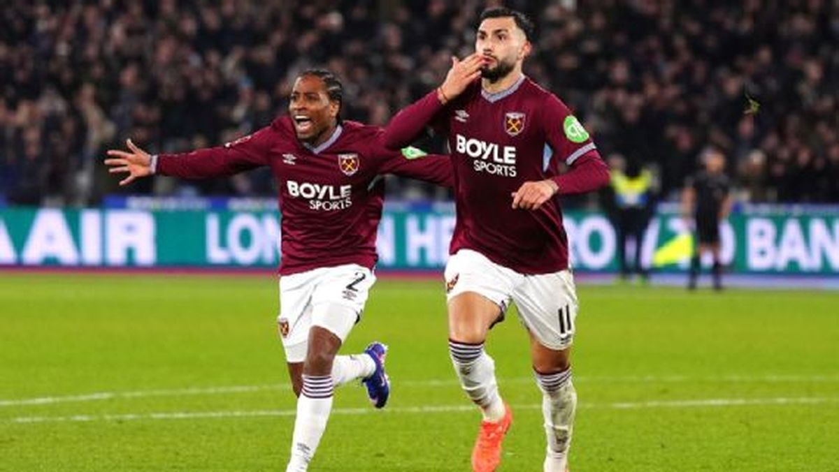 Taty Castellanos convirti&oacute; su primer gol en el West Ham.