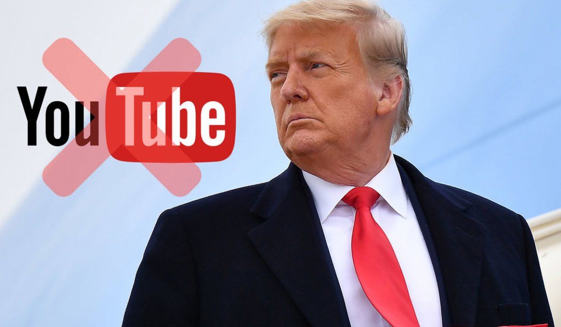 YouTube suspendió el canal de Trump y Google bloqueó avisos políticos