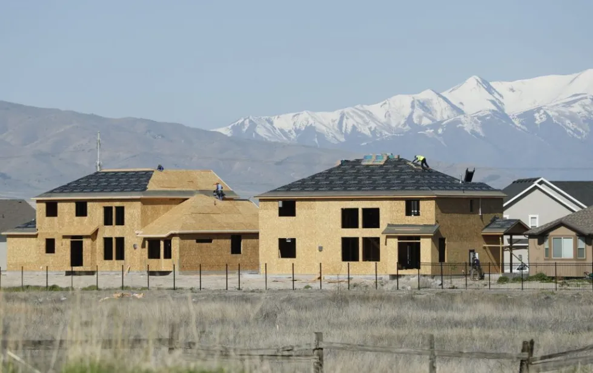 Casas en construcción en Estados Unidos. Crédito: EFE. Casas en construcción en Estados Unidos. Crédito: EFE.