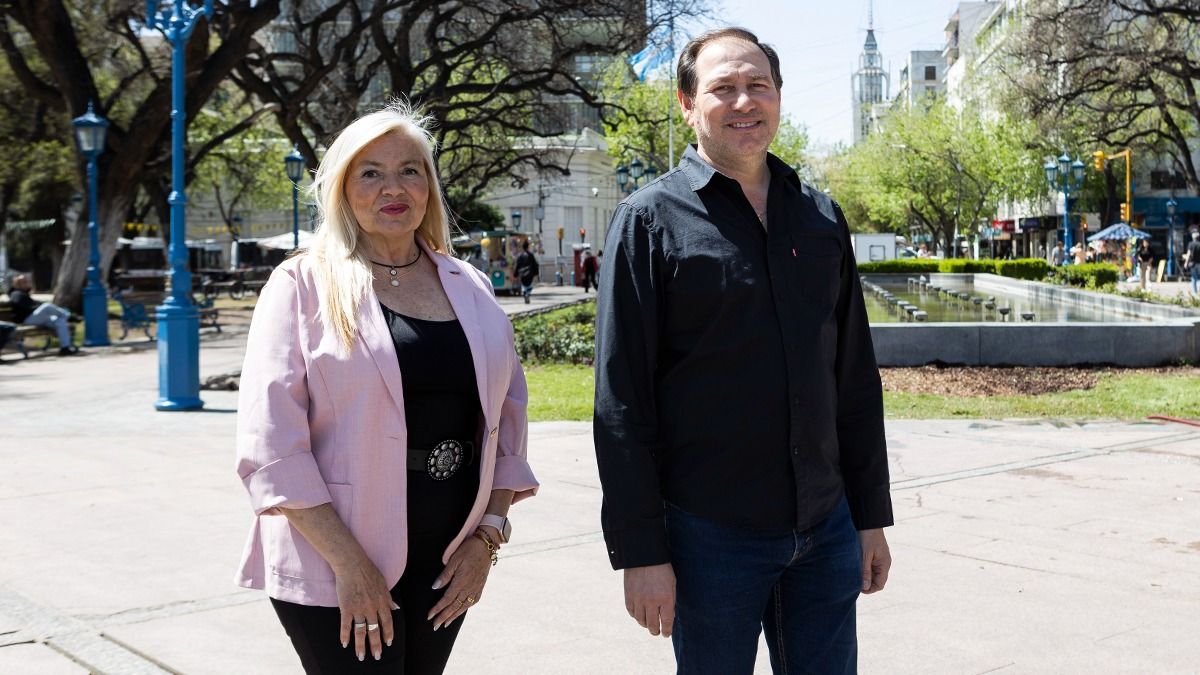 Lula Balsells Miró y Roberto Righi, candidatos a la Legislatura en las elecciones 2025. Lula Balsells Miró y Roberto Righi, candidatos a la Legislatura en las elecciones 2025.