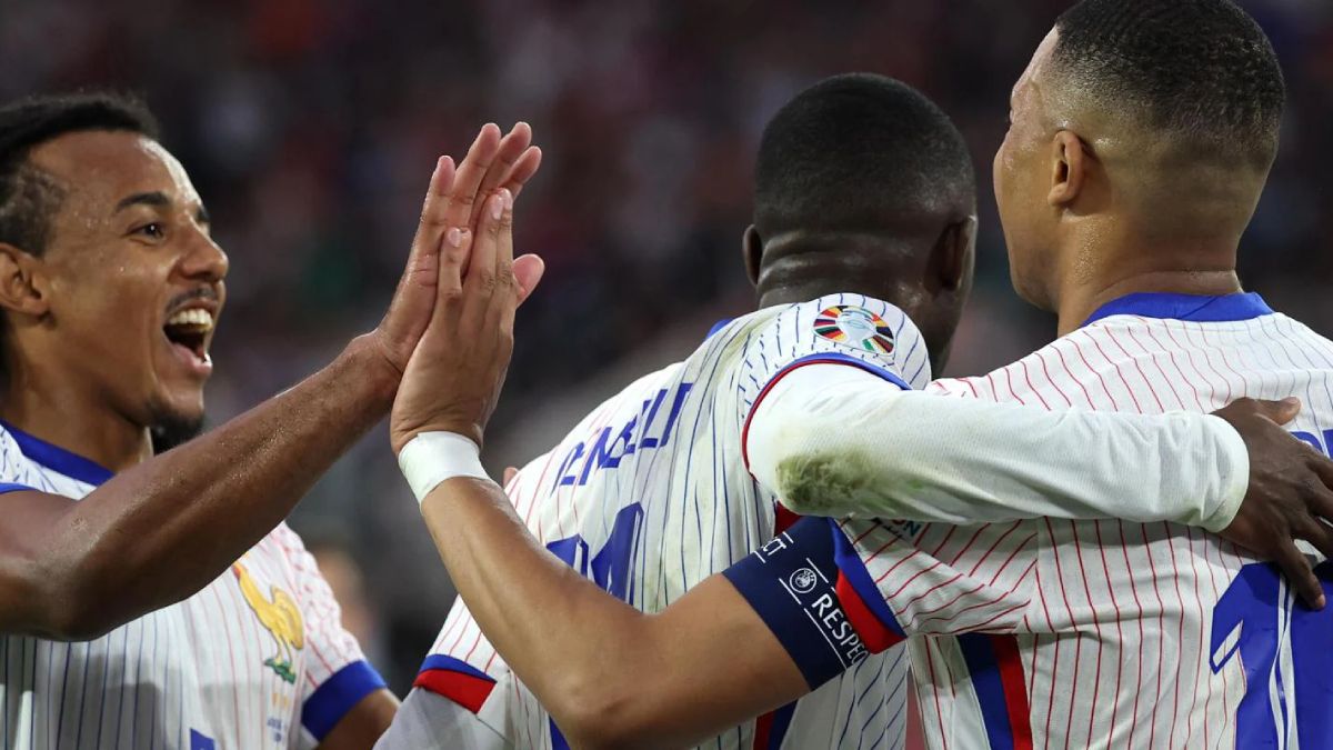 La Selección de Francia le ganó a Austria con lo justo y sin sobrarle nada al gran candidato que tiene esta Eurocopa 2024.