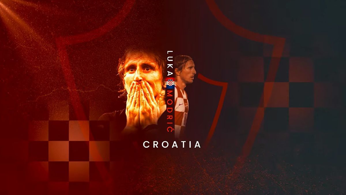 El capitán de Croacia, Luka Modric, es uno de los futbolistas que aparece en la serie documental de Netflix.